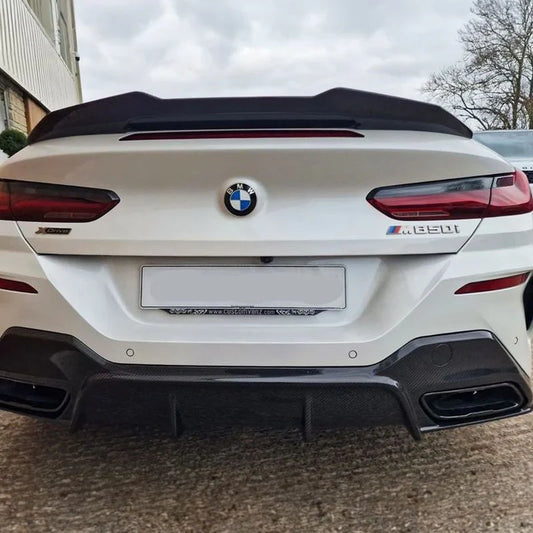 3D Style Carbon Fiber Rear Diffuser - BMW G14 / G15 8 Series