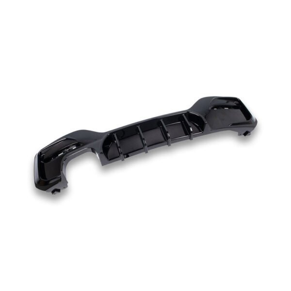 ABS Gloss Black Rear Diffuser - BMW F20 1 Series - Image 2