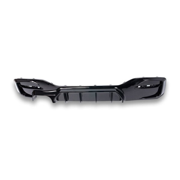 ABS Gloss Black Rear Diffuser - BMW F20 1 Series - Image 3