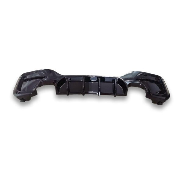 ABS Gloss Black Rear Diffuser - BMW F20 1 Series - Image 5
