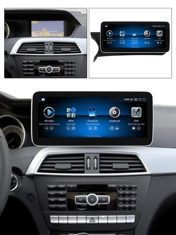 Apple CarPlay & Android Auto Android Screen Upgrade - Mercedes Benz C Class W204/S204 - Image 17