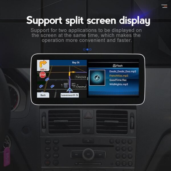 Apple CarPlay & Android Auto Android Screen Upgrade - Mercedes Benz C Class W204/S204 - Image 5
