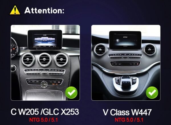 Apple CarPlay & Android Auto Android Screen Upgrade - Mercedes Benz C Class W205 / GLC Class X253 - Image 11