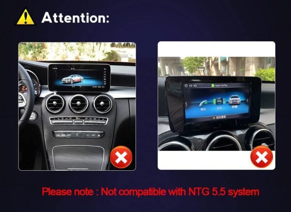 Apple CarPlay & Android Auto Android Screen Upgrade - Mercedes Benz C Class W205 / GLC Class X253 - Image 12
