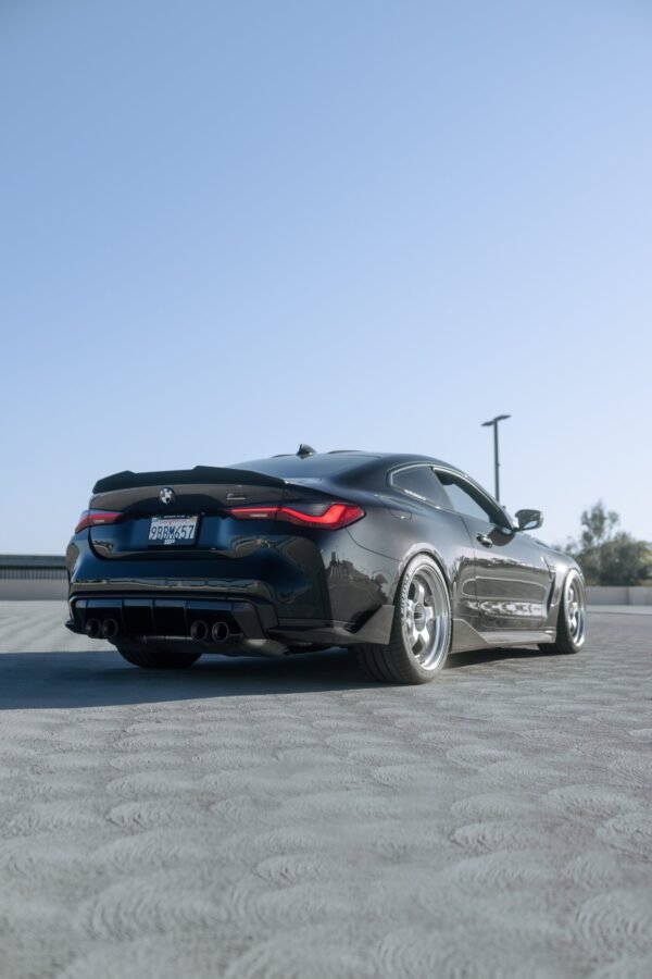 BMW G8X M3/M4 Carbon Fiber Rear Canard Splitters - Image 2