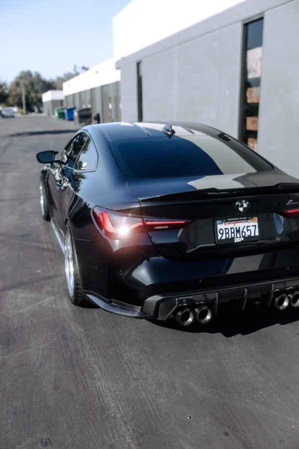 BMW G8X M3/M4 Carbon Fiber Rear Canard Splitters - Image 6