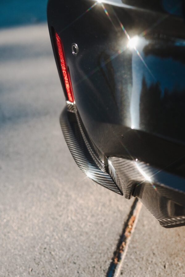BMW G8X M3/M4 Carbon Fiber Rear Canard Splitters - Image 7