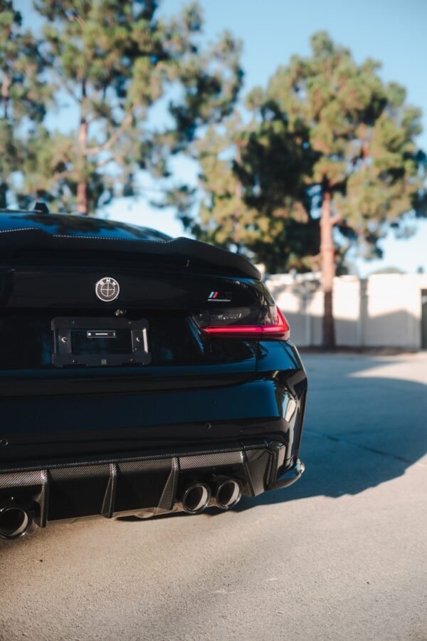 BMW G8X M3/M4 Carbon Fiber Rear Diffuser - Image 7