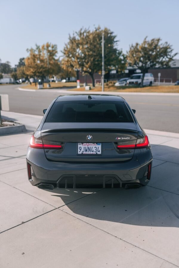 BMW G8X M3/M4 Carbon Fiber Trunk Spoiler - Image 10