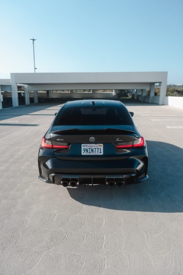 BMW G8X M3/M4 Carbon Fiber Trunk Spoiler - Image 3