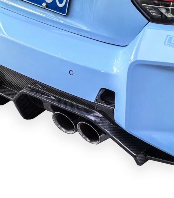 BP Design Carbon Fiber Rear Diffuser V2 - BMW G87 M2 - Image 7