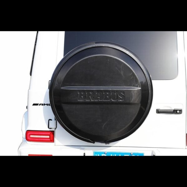 BRB G800 Style Carbon Fiber Spare Wheel Cover - G Wagon W464 G350 & G500 & G63 - Image 2