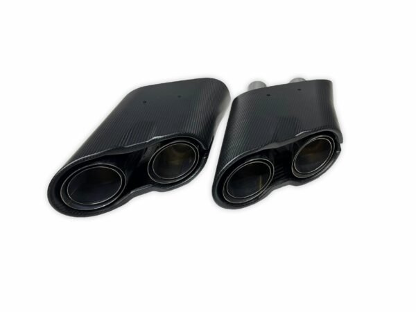 BRB G900 Style Carbon Fiber Illuminated Exhaust Tips Set - G Wagon W464 G350 & G500 & G63 - Image 8