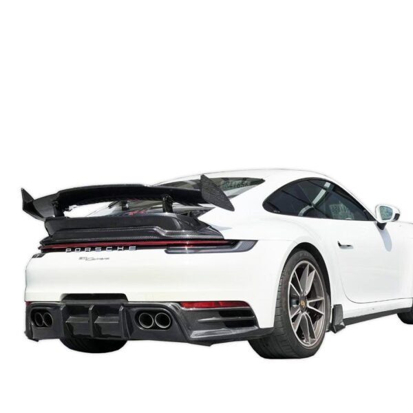 BRB Style Carbon Fiber Rear Diffuser - Porsche 992.1 911 Carrera & Carrera S - Image 3