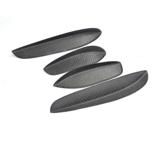 BS Style Carbon Fiber Front Canards - Mercedes Benz W205 C63 AMG C-Class - Image 8
