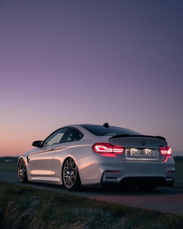 CS Style Carbon Fiber Trunk Spoiler - BMW F32 / F33 / F36 4 Series - Image 4