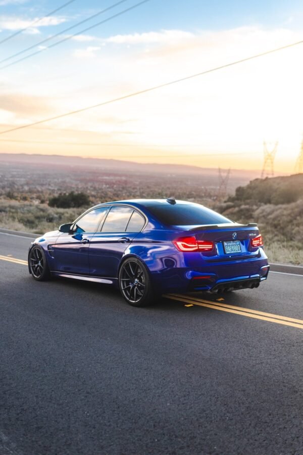 CS Style Carbon Fiber Trunk Spoiler - BMW F80 M3 & F30 3 Series - Image 4