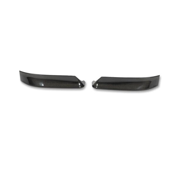 CSL Style Carbon Fiber Front Lower Splitters - BMW E46 M3 & 3 Series - Image 3