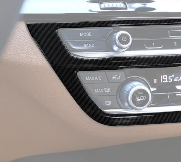 Carbon Fiber AC Center Console Trim - BMW F90 M5 & G30 5 Series - Image 2