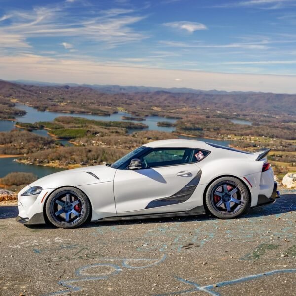 Carbon Fiber Door Fender Trim Set - Toyota A90 GR Supra - Image 3
