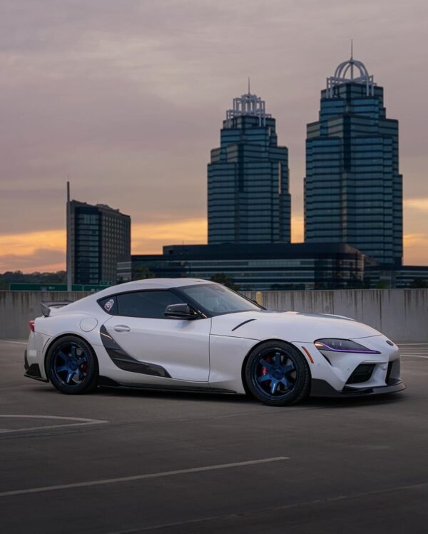 Carbon Fiber Door Fender Trim Set - Toyota A90 GR Supra - Image 4