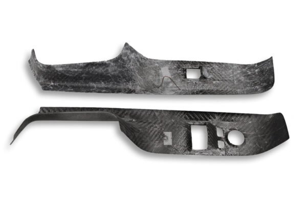 Carbon Fiber Door Switch Panel Cover - Toyota A90 Supra - Image 4