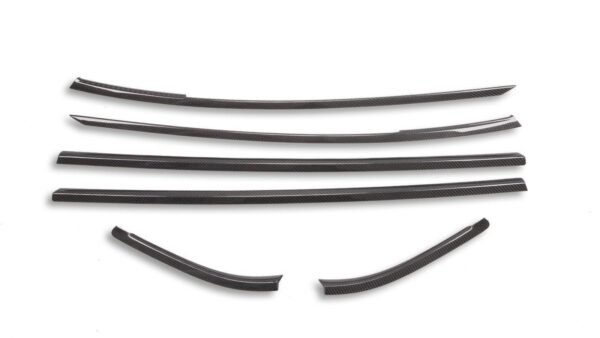 Carbon Fiber Door Window Molding Trim Set - Toyota A90 Supra - Image 2
