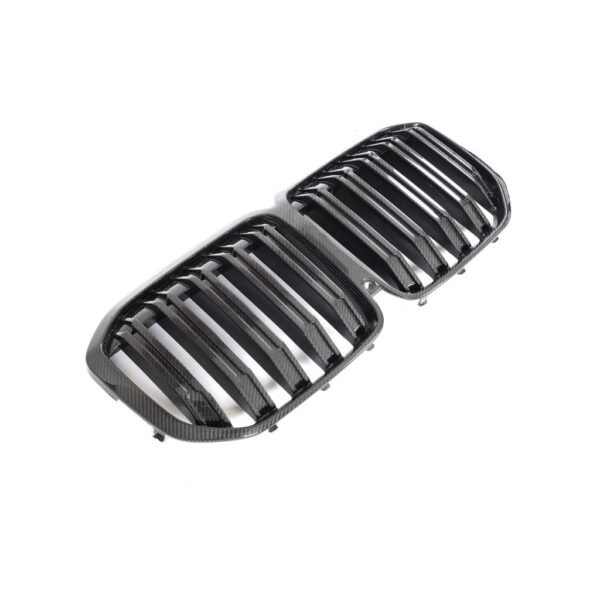 Carbon Fiber Dual Slat Front Grille - BMW G07 X7 - Image 3