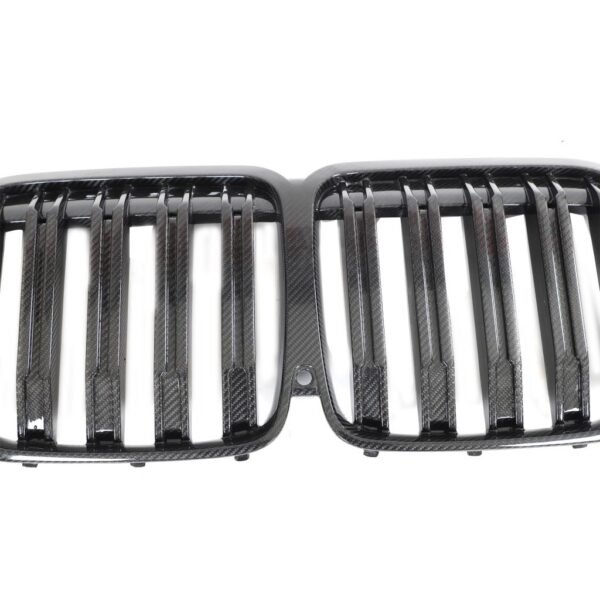 Carbon Fiber Dual Slat Front Grille - BMW G07 X7 - Image 4