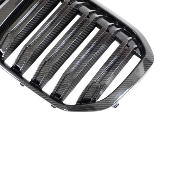 Carbon Fiber Dual Slat Front Grille - BMW G07 X7 - Image 5