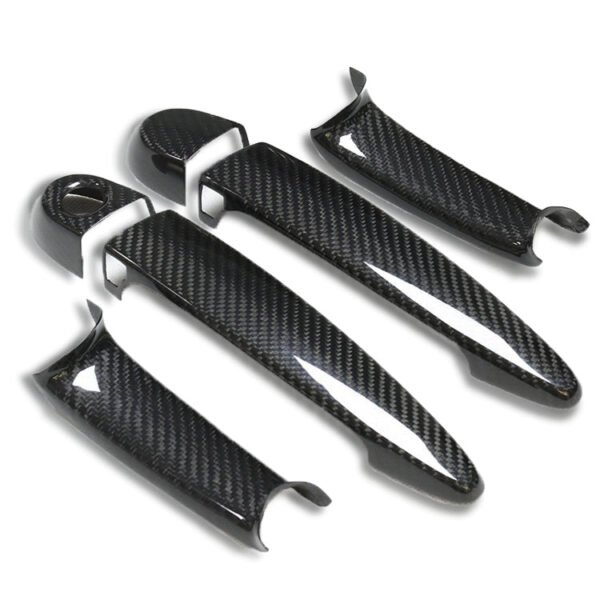 Carbon Fiber Exterior Door Handle Covers - BMW E & F Chassis - Image 2