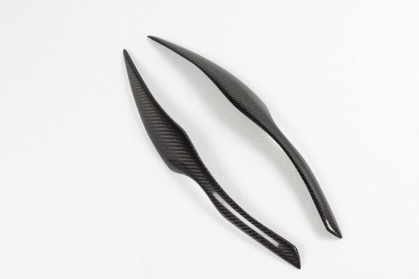 Carbon Fiber Eyelid Headlight Trim - BMW E90 M3 & 3 Series - Image 2