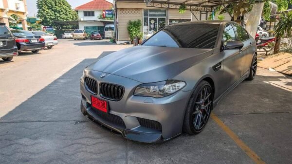 Carbon Fiber Eyelid Headlight Trim - BMW F10 M5 & 5 Series - Image 3