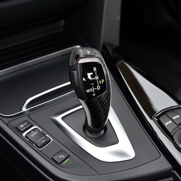 Carbon Fiber Gear Shifter Trims - BMW F Chassis - Image 3