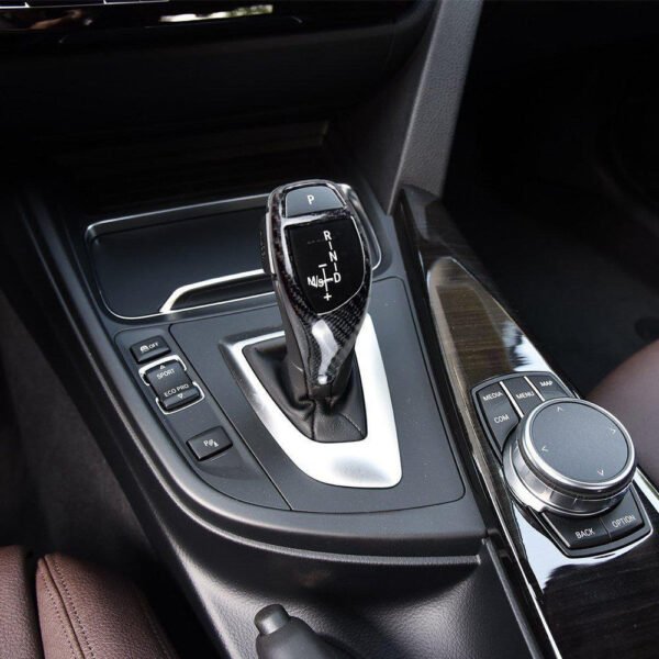 Carbon Fiber Gear Shifter Trims - BMW F Chassis - Image 4