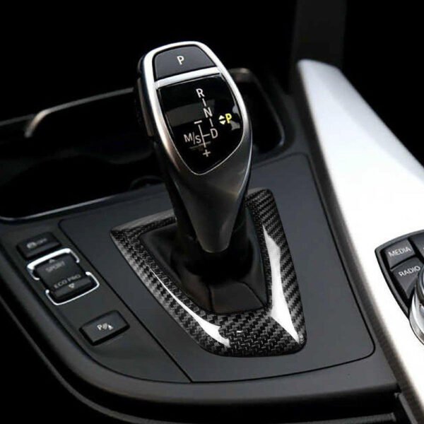 Carbon Fiber Gear Shifter Trims - BMW F Chassis - Image 5