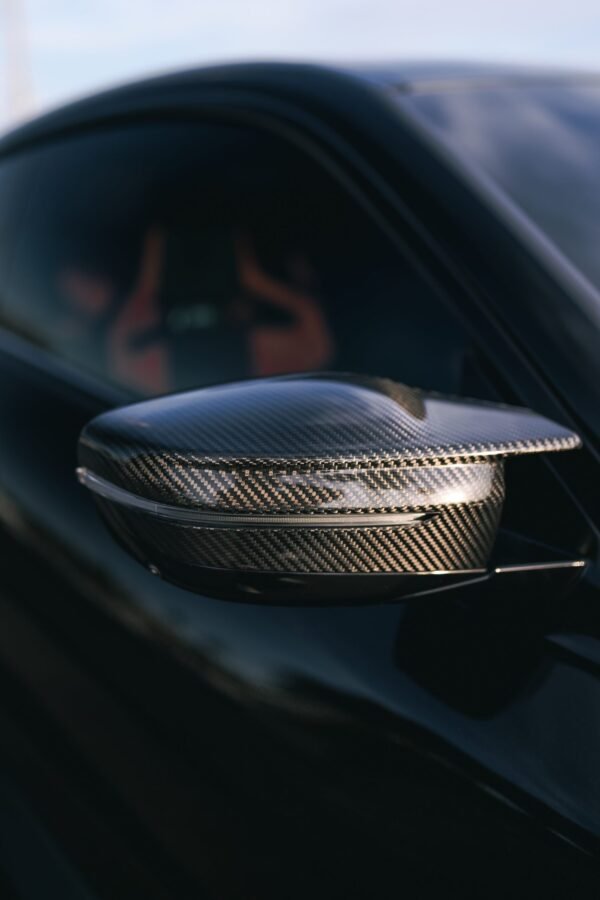Carbon Fiber Mirror Cap Set - BMW G80 M3, G82/G83 M4 & G87 M2 - Image 2