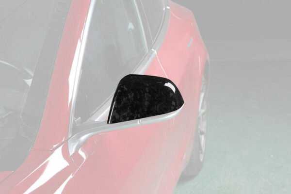 Carbon Fiber Mirror Cap Set - Tesla Model 3 - Image 7