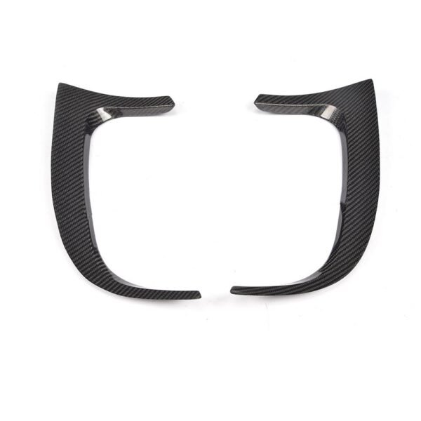Carbon Fiber Rear Bumper Air Vent Trims - Mercedes Benz W176 A-Class - Image 3