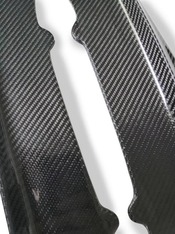 Carbon Fiber Rear Canard Splitters - BMW E92 M3 - Image 4