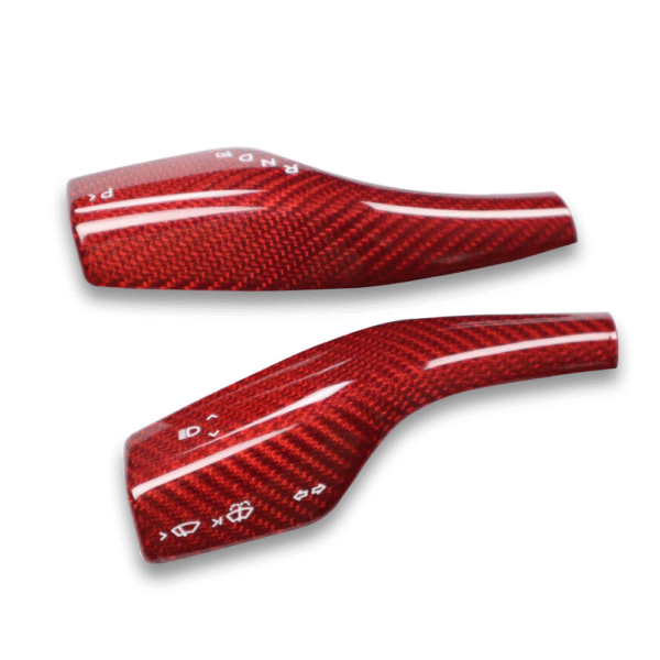Carbon Fiber Shift Stalk Covers - Tesla Model 3 & Y - Image 5