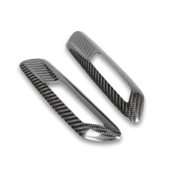 Carbon Fiber Side Fender Vent Trims - BMW F10 5 Series - Image 3