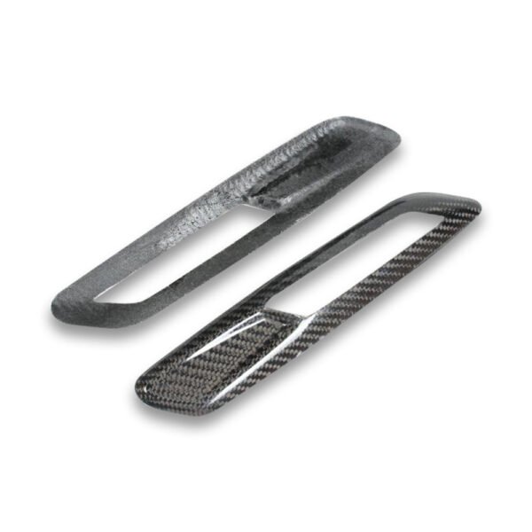 Carbon Fiber Side Fender Vent Trims - BMW F10 5 Series - Image 5