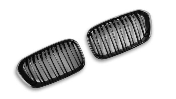 Dual Slat ABS Front Grilles - BMW F20 / F21 1 Series - Image 2
