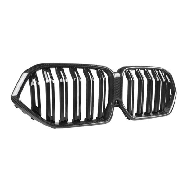 Dual Slat Carbon Fiber Front Grilles - BMW F95 X5M - Image 3