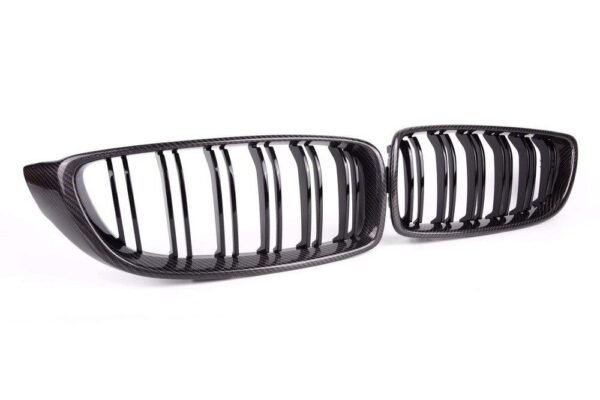 Dual Slat Front Grilles - BMW F30 3 Series - Image 2