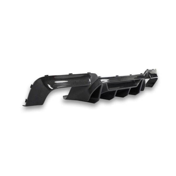 FD Style Carbon Fiber Rear Diffuser - BMW F10 M5 & 5 Series - Image 3