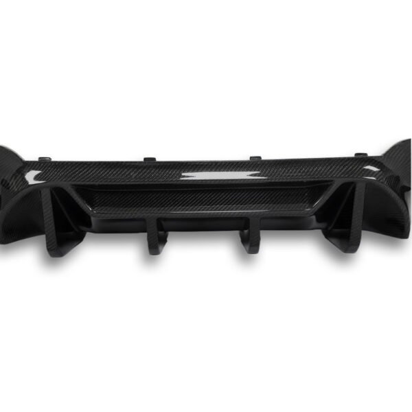 FD Style Carbon Fiber Rear Diffuser - BMW F10 M5 & 5 Series - Image 4