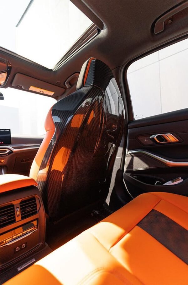 Full Carbon Fiber Seat Back Replacement - BMW G Chassis with M Seats - Image 3