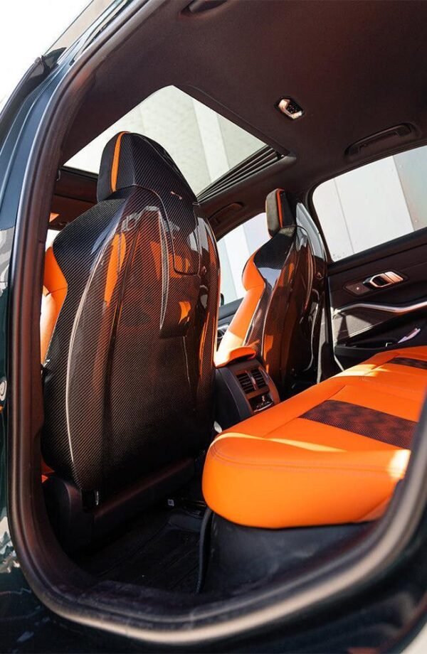 Full Carbon Fiber Seat Back Replacement - BMW G Chassis with M Seats - Image 4